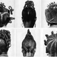 Nigerian hair architecture of the 1960s and 70s, photographed by J. D. ‘Okhai Ojeikere.